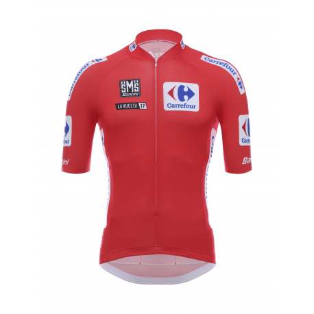 Maglia Rossa Santini La Vuelta 2017 Maglia Rossa Santini La Vuelta 2017