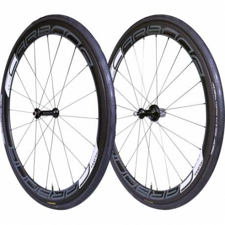 Coppia Ruote Tufo Carbona 45 Tubolare Coppia Ruote Tufo Carbona 45 Tubolare