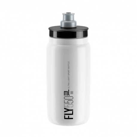 Borraccia Elite Fly White Logo Grey 550ml Borraccia Elite Fly White Logo Grey 550ml