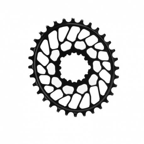 Corona Ovale Absolute Black Sram BB30 Direct Mount 32T Flat Corona Ovale Absolute Black Sram BB30 Direct Mount 32T Flat