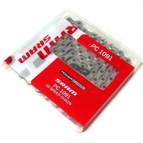 Sram Catena PC 1091, 10v con Power Lock 114 maglie Sram Catena PC 1091, 10v con Power Lock 114 maglie