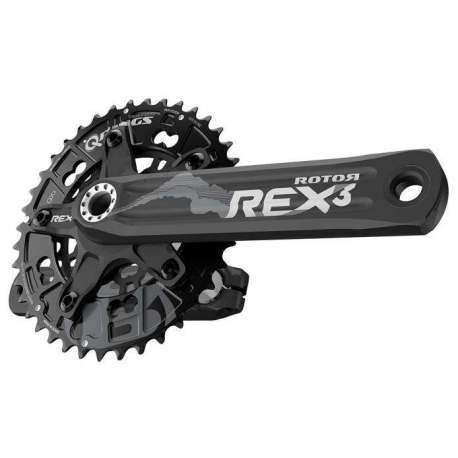Guarnitura Rotor MTB Rex3.2 110/60x5 Guarnitura Rotor MTB Rex3.2 110/60x5