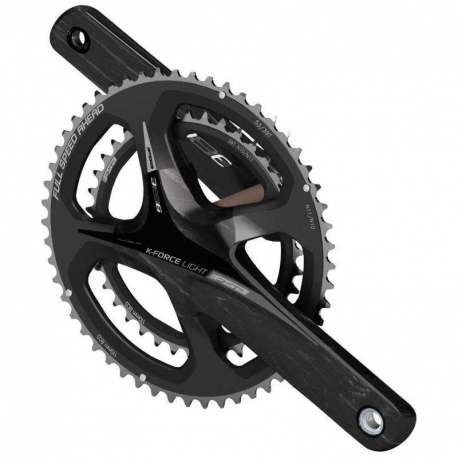 Guarnitura FSA K-force light BB386 EVO Grey 53-39 Guarnitura FSA K-force light BB386 EVO Grey 53-39