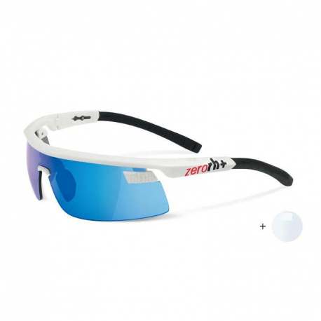 Olympo Triple Fit Interchange Shiny White - Black + ML Blue + Clear Olympo Triple Fit Interchange Shiny White - Black + ML Blue + Clear