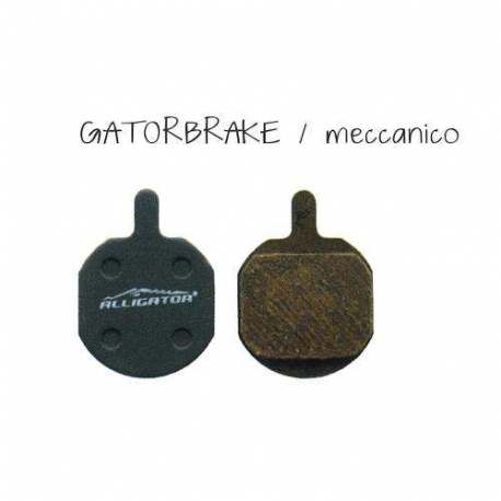 Coppia pastiglie Alligator Semi Metalliche Gatobrake/Meccanico Coppia pastiglie Alligator Semi Metalliche Gatobrake/Meccanico