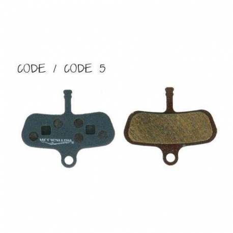 Semi-Metallic Brake Pads Alligator For Avid Code Semi-Metallic Brake Pads Alligator For Avid Code