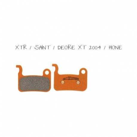 Organic Brake Pads Alligator For Shimano XTR - Saint - Deore XT 2004 - Hone Organic Brake Pads Alligator For Shimano XTR - Saint - Deore XT 2004 - Hone