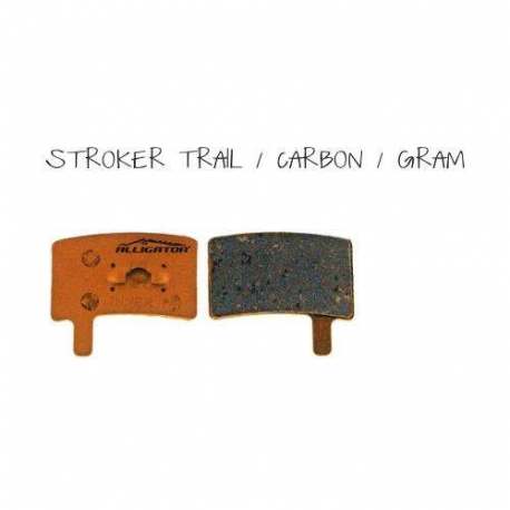 Coppia Pastiglie Organiche Alligator Per Hayes Stoker Trail - Carbon - Gram Coppia Pastiglie Organiche Alligator Per Hayes Stoker Trail - Carbon - Gram