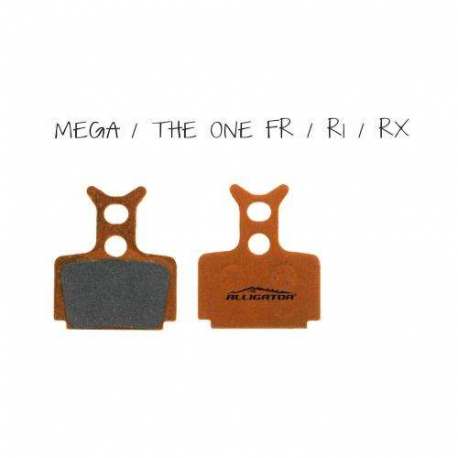 Coppia Pastiglie Organiche Alligator Per Formula Mega - The one FR - The one - R1 - RX Coppia Pastiglie Organiche Alligator Per Formula Mega - The one FR - The one - R1 - RX