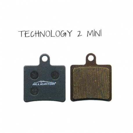 Coppia pastiglie Alligator Semi Metalliche Hope Technology 2 Mini Coppia pastiglie Alligator Semi Metalliche Hope Technology 2 Mini