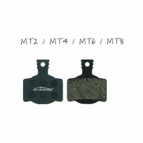 Coppia pastiglie Alligator semi-metalliche , compatibili con Magura MT2 - MT4 - MT6 - MT8 Coppia pastiglie Alligator semi-metalliche , compatibili con Magura MT2 - MT4 - MT6 - MT8