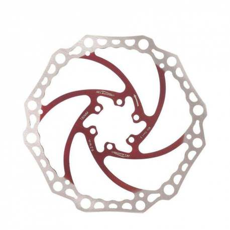 Disco Alligator Crown X 140mm - Rosso Disco Alligator Crown X 140mm - Rosso