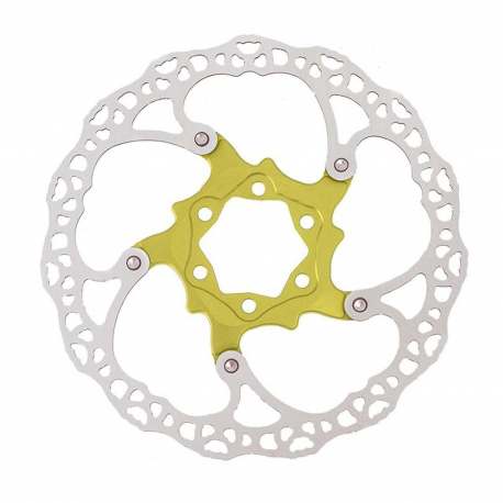 Disc Rotor Alligator Moai X 160mm - Gold Disc Rotor Alligator Moai X 160mm - Gold