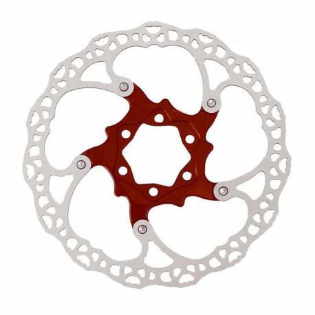 Disc Rotor Alligator Moai X 160mm - Red Disc Rotor Alligator Moai X 160mm - Red
