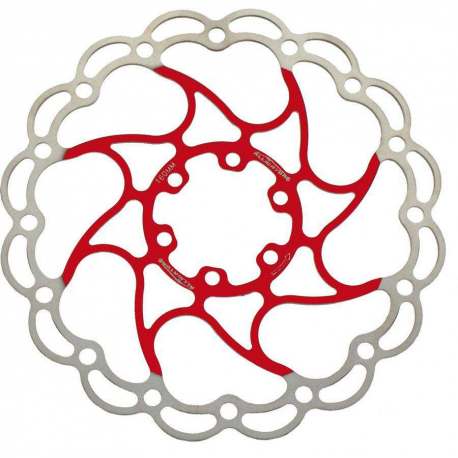 Disco Alligator Aries X 160mm - Rosso Disco Alligator Aries X 160mm - Rosso