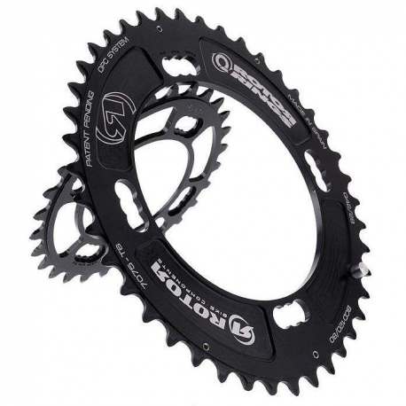 Corona Qrings Ovale 10% SRAM - Aero 27d 120/80x4 MTB Corona Qrings Ovale 10% SRAM - Aero 27d 120/80x4 MTB