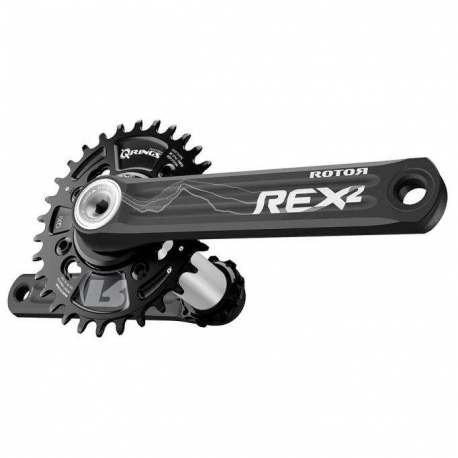 Guarnitura Rotor MTB Rex2.1 76x4 Guarnitura Rotor MTB Rex2.1 76x4