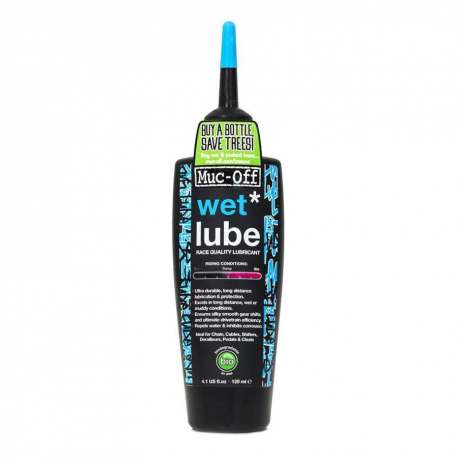 Lubrificante Catena Muc-Off Wet Lube 120 ml Condizioni Bagnato Lubrificante Catena Muc-Off Wet Lube 120 ml Condizioni Bagnato