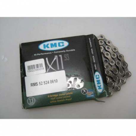 Catena KMC 11V X11 Silver-Grey 114 Links Catena KMC 11V X11 Silver-Grey 114 Links