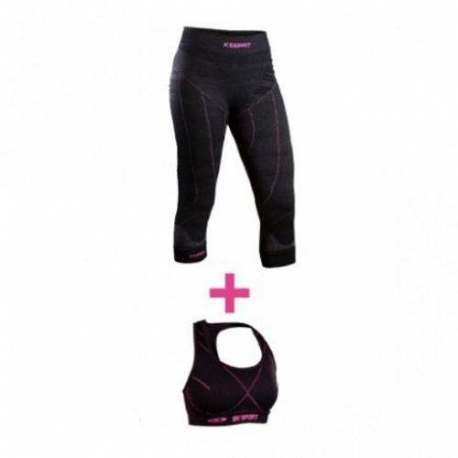 Kit Pantaloncini + Reggiseno BVSport Femina Kit Pantaloncini + Reggiseno BVSport Femina