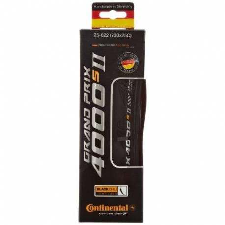 Continental Grand Prix 4000 S II Black Foldable Tyre Continental Grand Prix 4000 S II Black Foldable Tyre