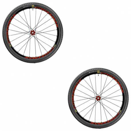 Coppia Ruote Mavic Crossmax Elite 27.5 WTS Rosso 2.25 Coppia Ruote Mavic Crossmax Elite 27.5 WTS Rosso 2.25