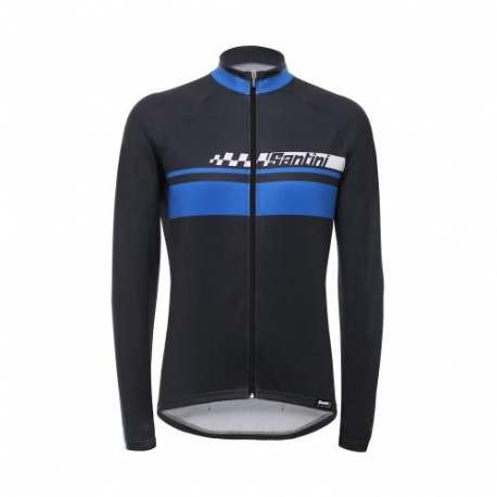 Maglia Invernale Santini Pilot Turchese Maglia Invernale Santini Pilot Turchese