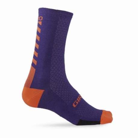 Calze Giro HRC Merino - Viola / Arancio Calze Giro HRC Merino - Viola / Arancio