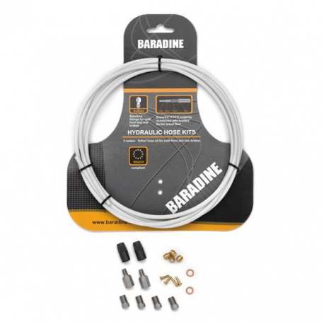 Kit Cavi Idraulici Baradine - Bianco - Shimano XTR 2007-2009, XT 2008-2009, LX 2005-2008, Deore 2005-2009 Kit Cavi Idraulici Baradine - Bianco - Shimano XTR 2007-2009, XT 2008-2009, LX 2005-2008, Deore 2005-2009